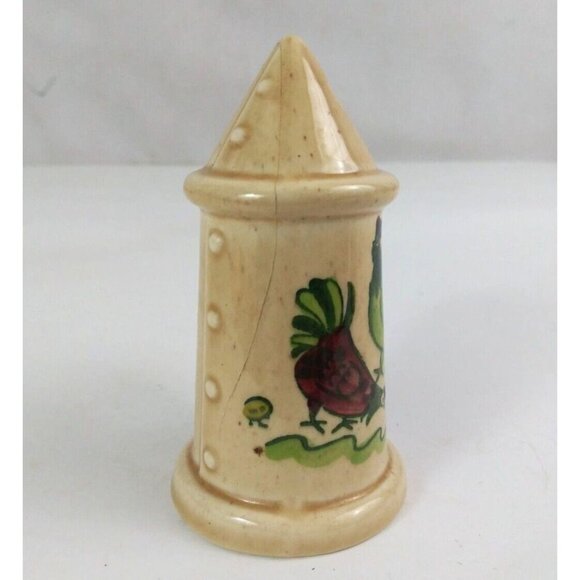 Metlox Pottery Poppy Trail Homestead Provincial 3.75" Salt & Pepper Shakers - Picture 3 of 14
